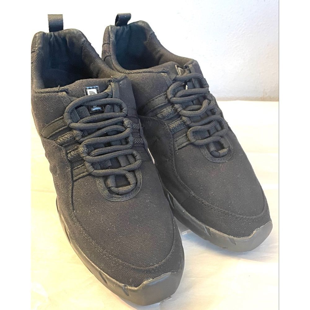 BLOCH S0528L-Boost Canvas Dance Sneakers-BLACK Women’s  Size 11.5 Medium NEW